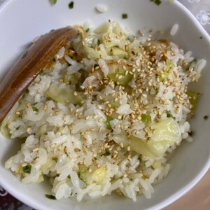 季節のごはん◎セリと貝柱の混ぜご飯